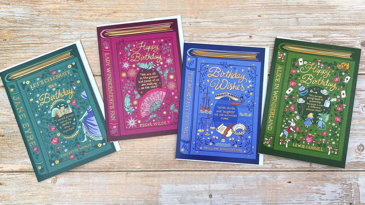 Literary Love - A New Card Collection Celebrating Old Classics for Book Lovers