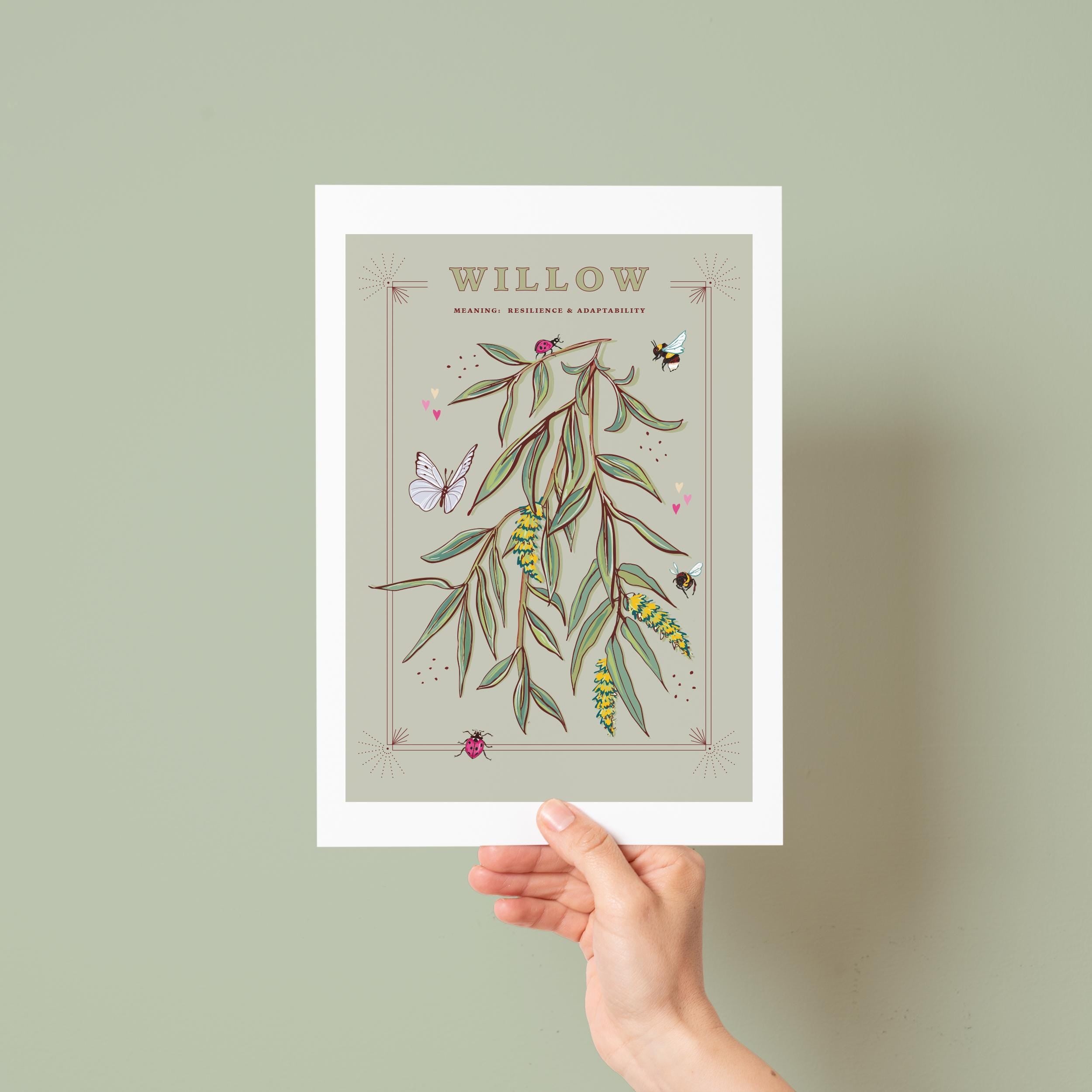 Willow Tree Wall Art Print