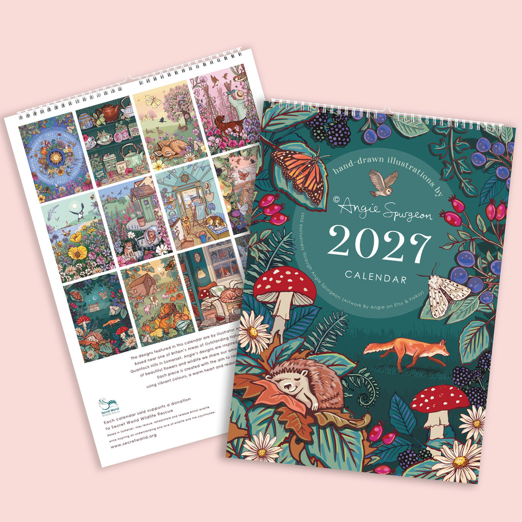 2027 Wall Calendar of Nature and Wildlife