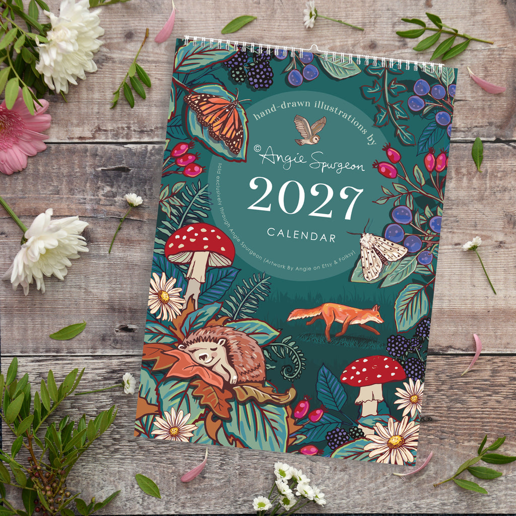 2027 Wall Calendar of Nature and Wildlife