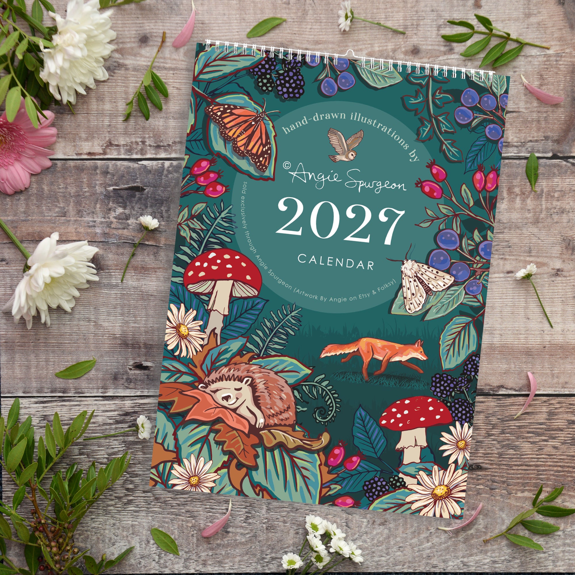 2027 Wall Calendar of Nature and Wildlife