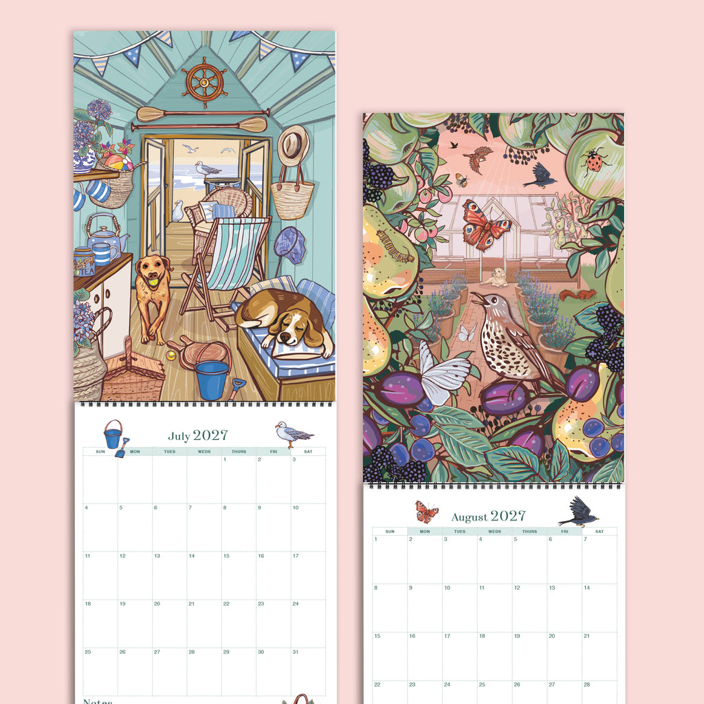 2027 Wall Calendar of Nature and Wildlife