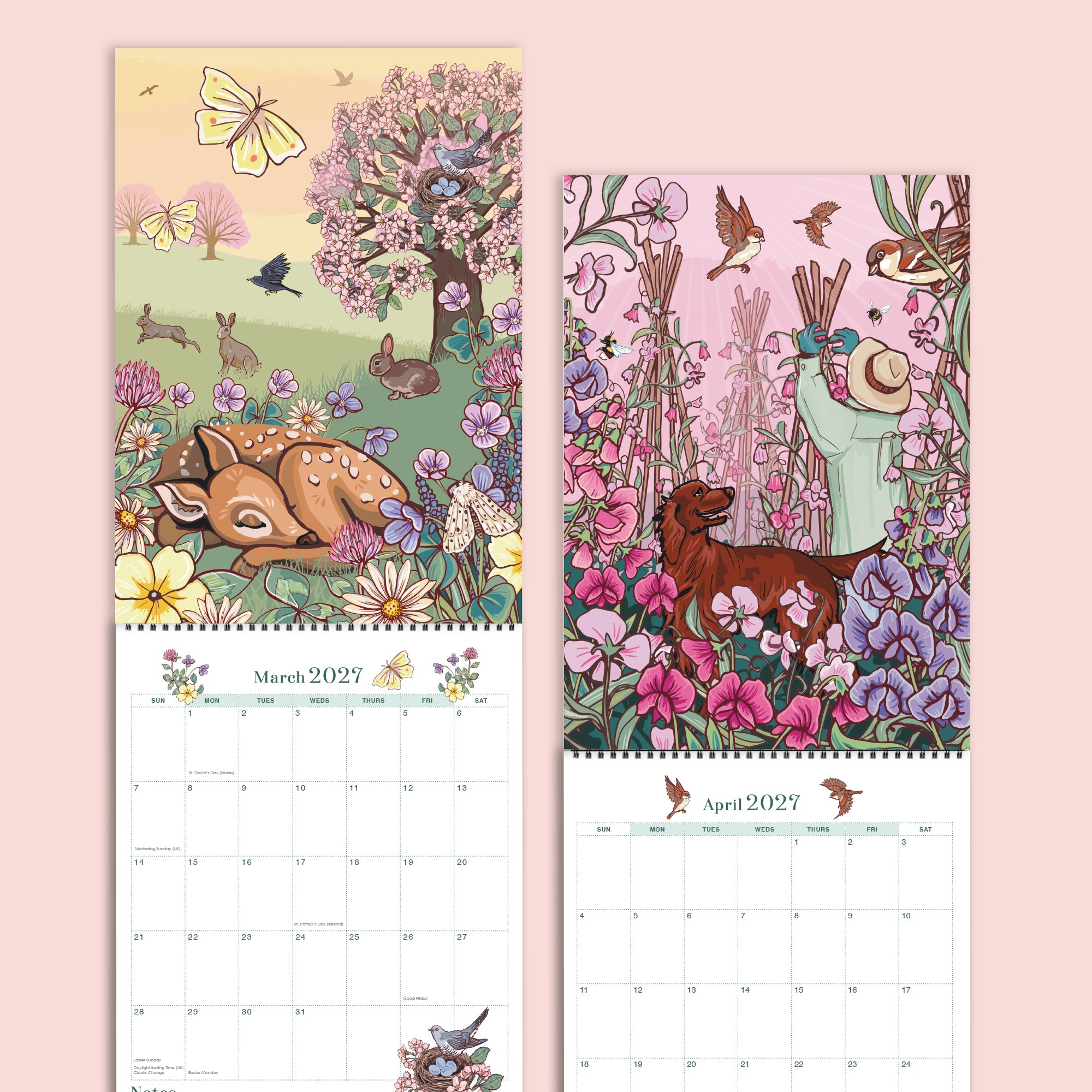 2027 Wall Calendar of Nature and Wildlife