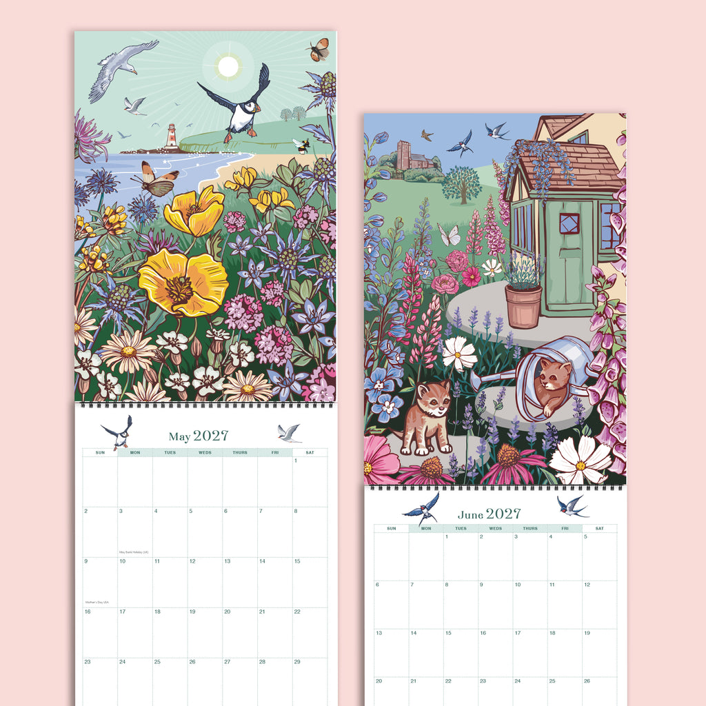 2027 Wall Calendar of Nature and Wildlife