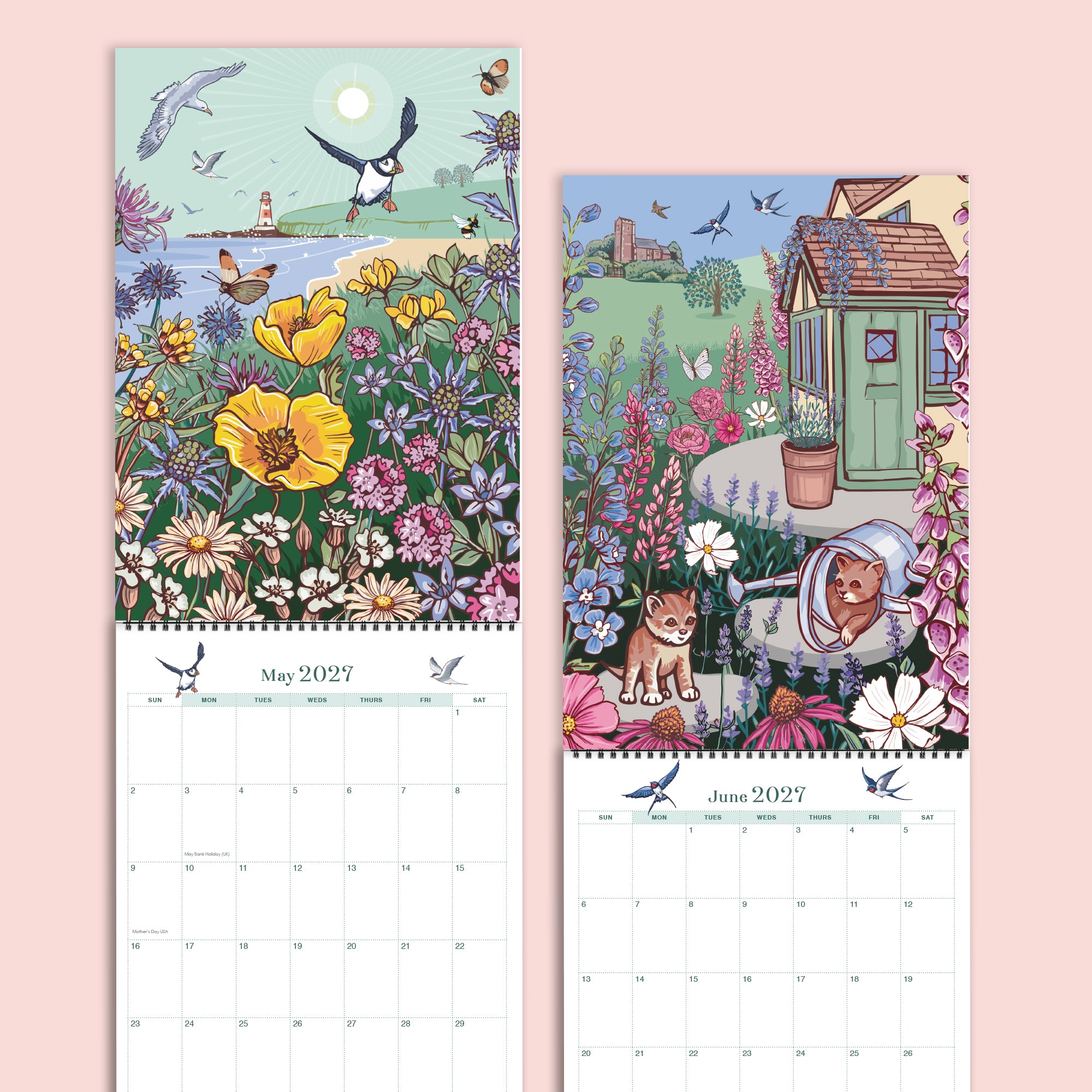 2027 Wall Calendar of Nature and Wildlife