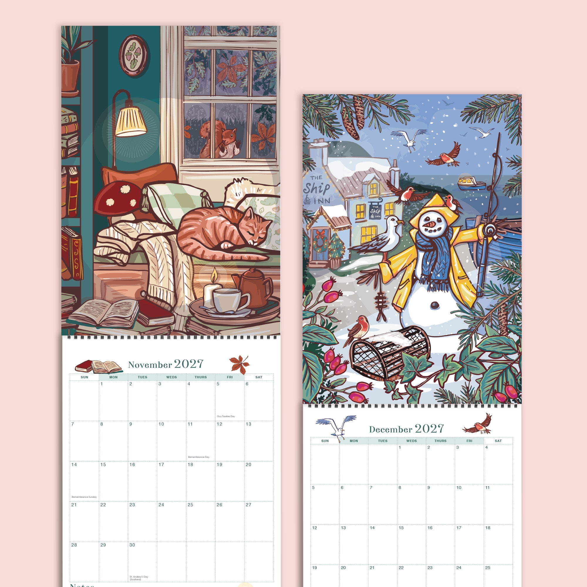 2027 Wall Calendar of Nature and Wildlife