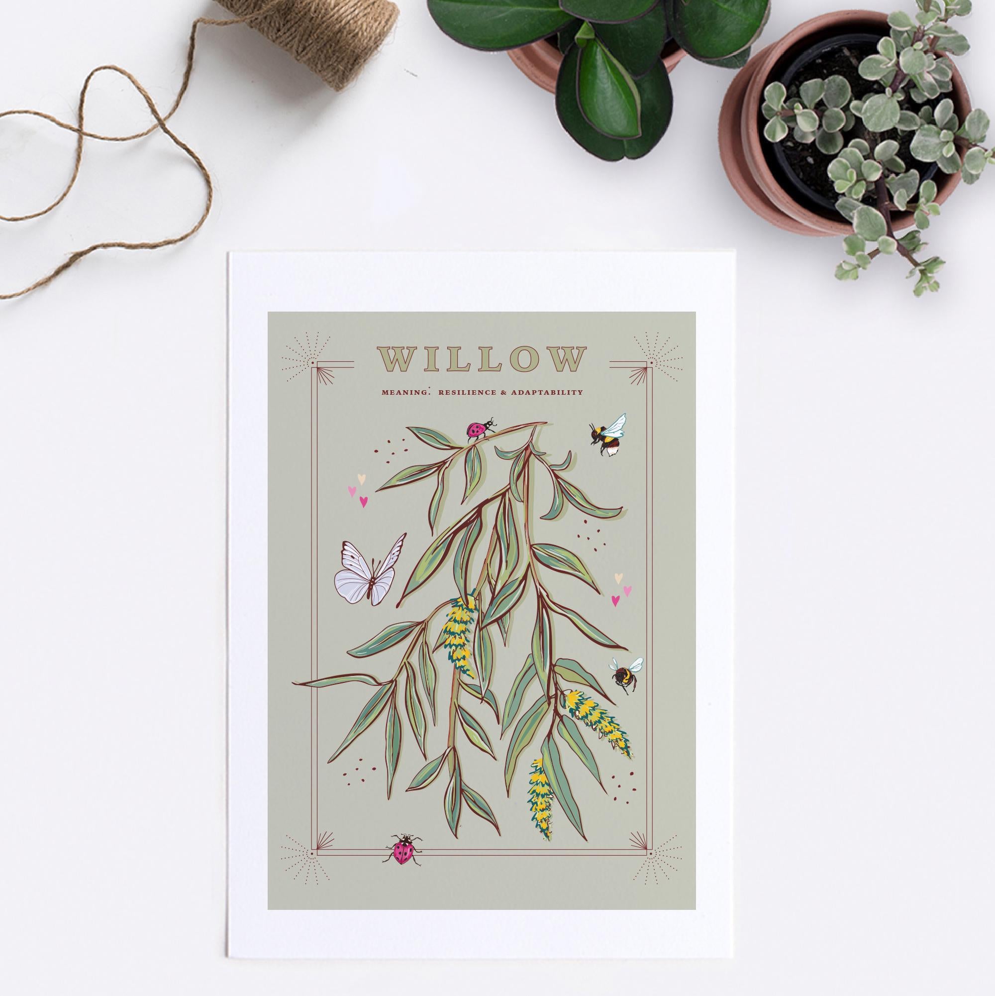 Willow Tree Wall Art Print