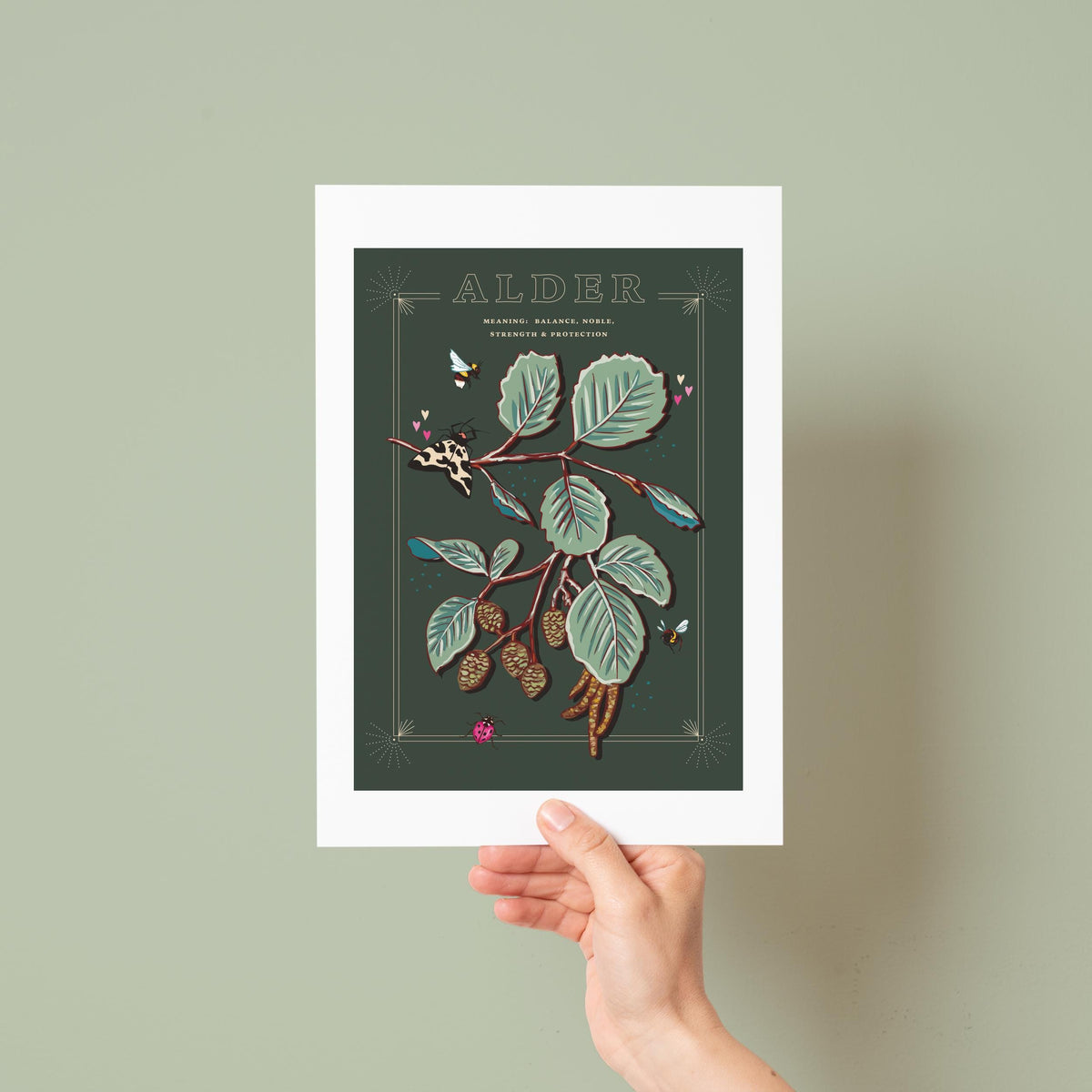 Alder Tree Wall Art Print