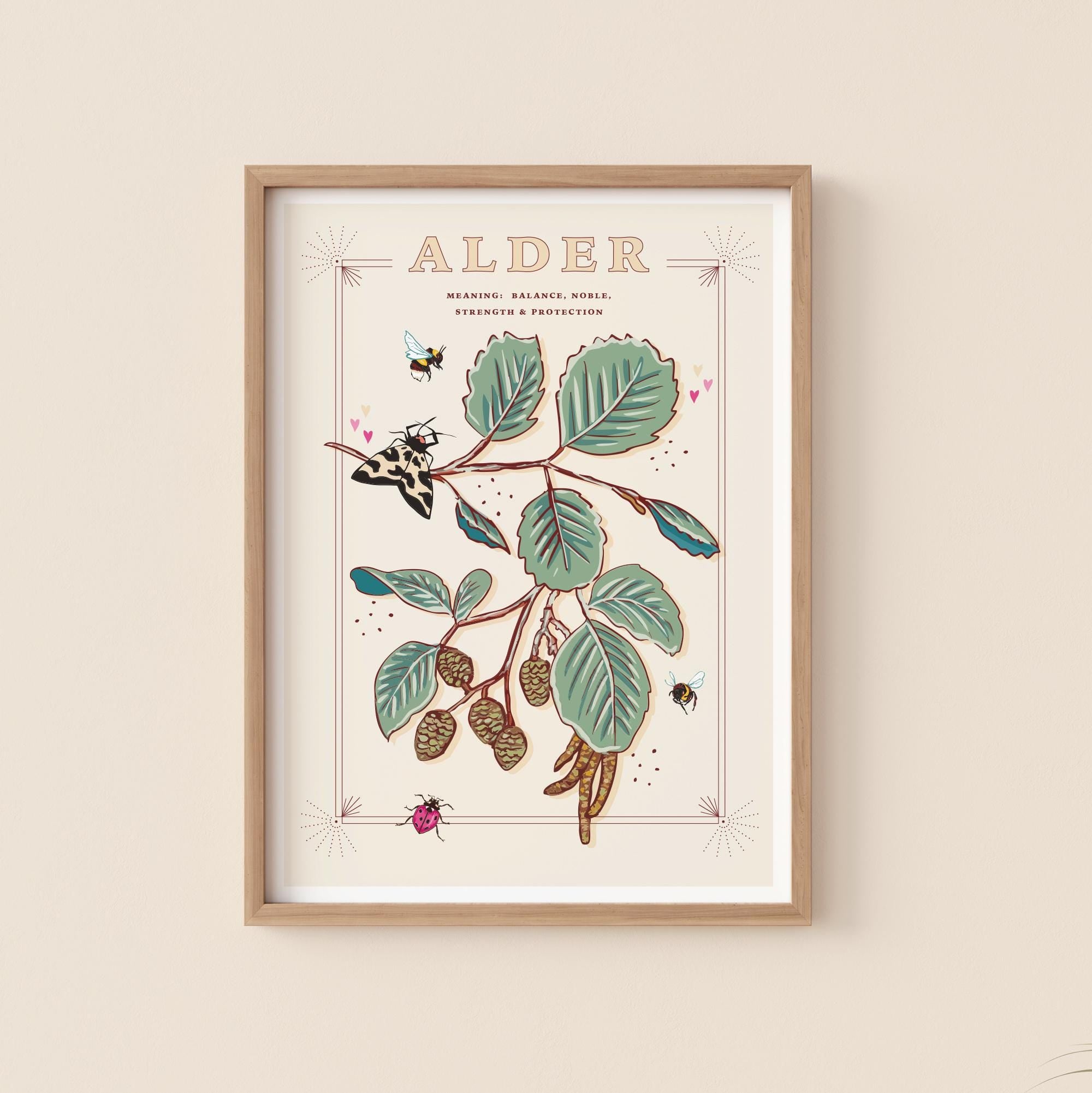 Alder Tree Wall Art Print