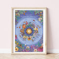 Wheel of the Year Nature Guide Wall Art Print