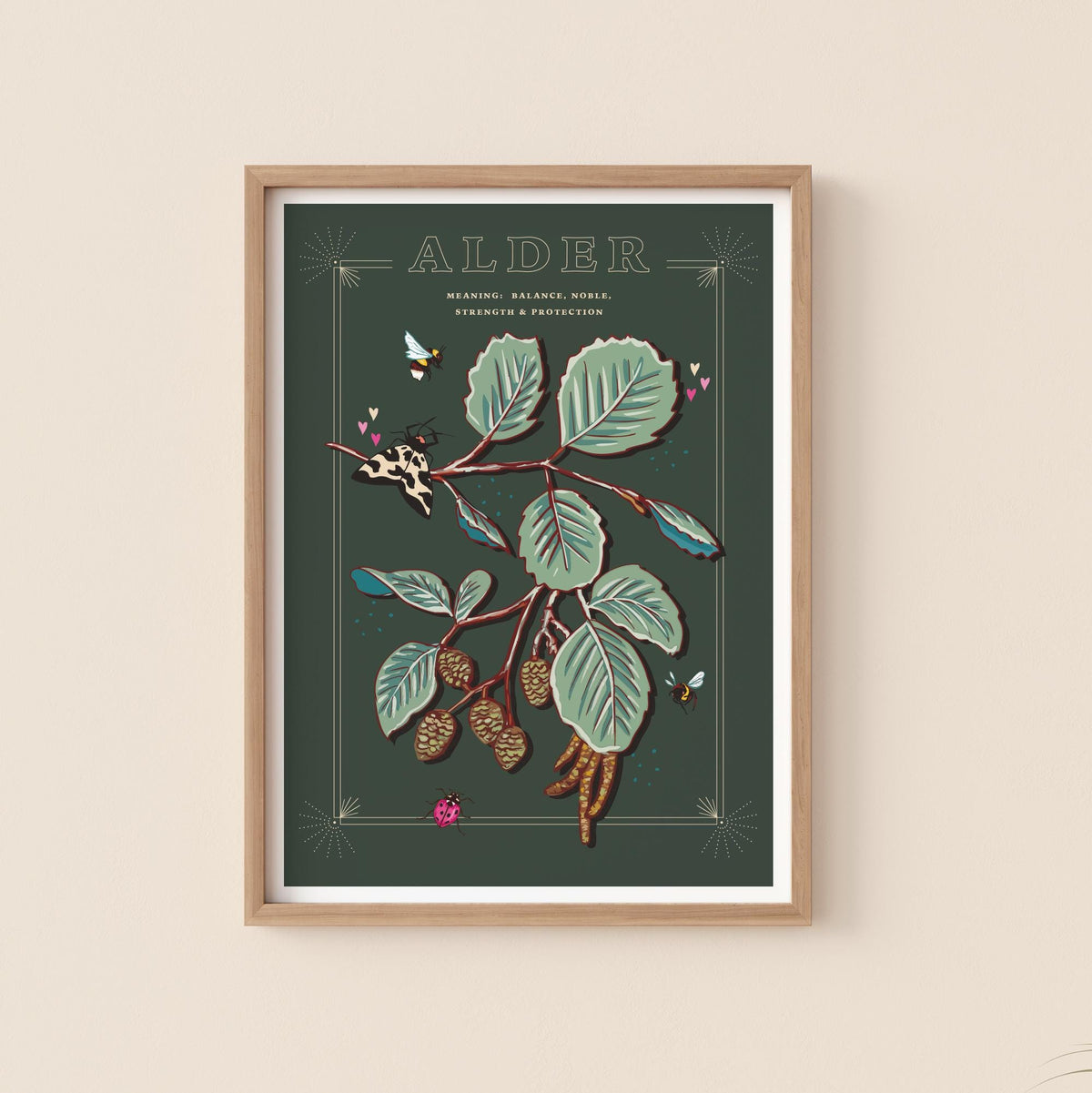 Alder Tree Wall Art Print