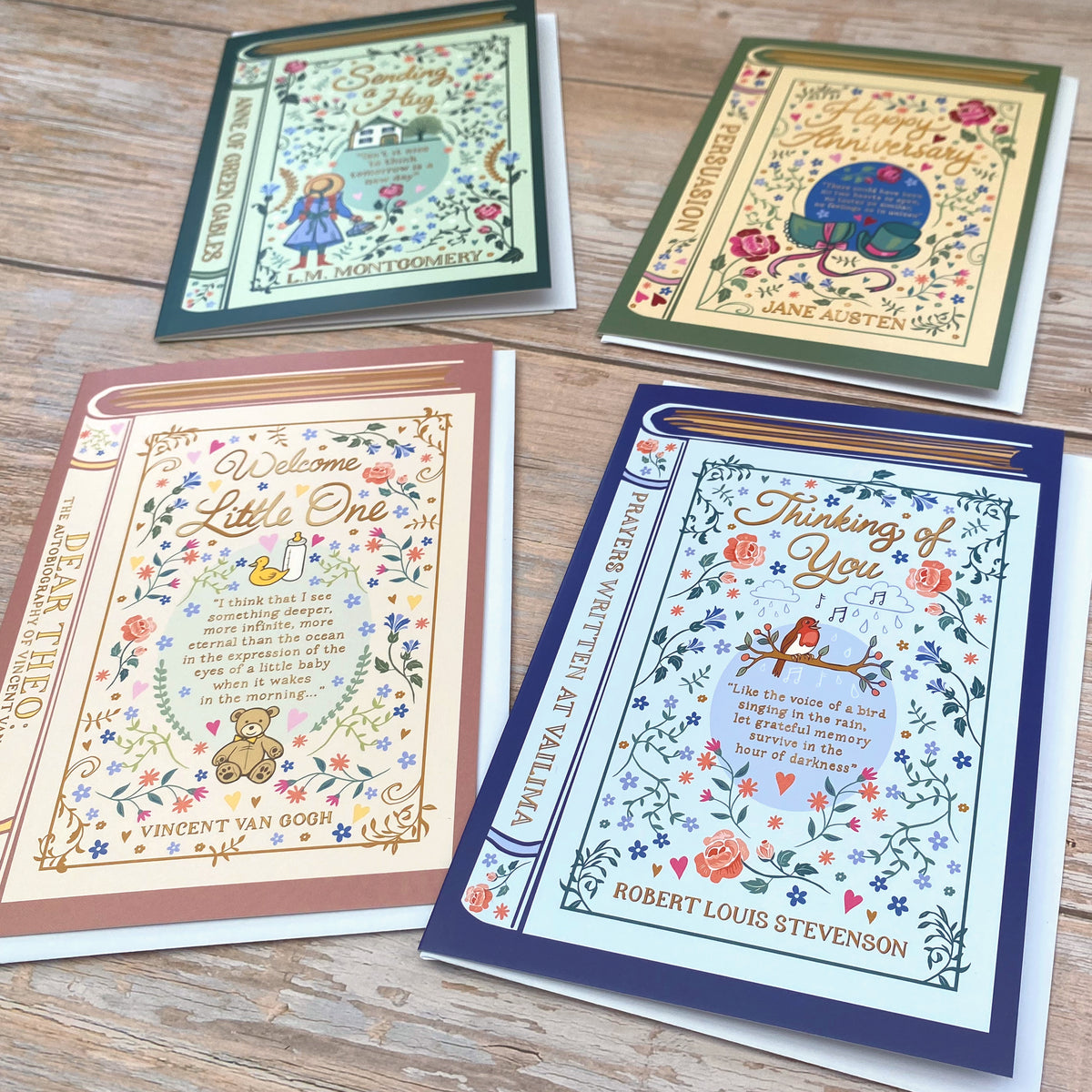 Happy Anniversary Card for a Literature Lover - Persuasion by Jane Austen