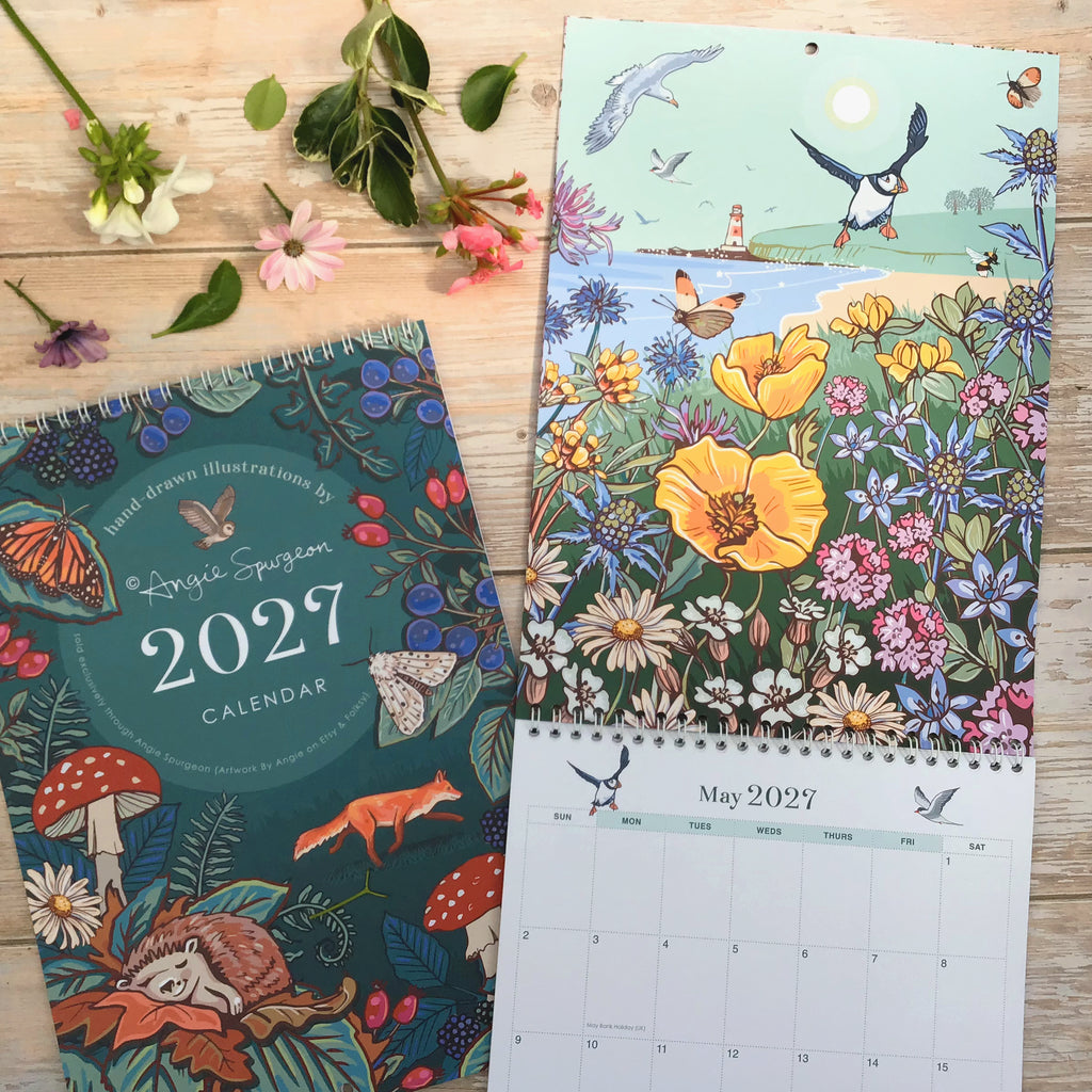 2027 Wall Calendar of Nature and Wildlife