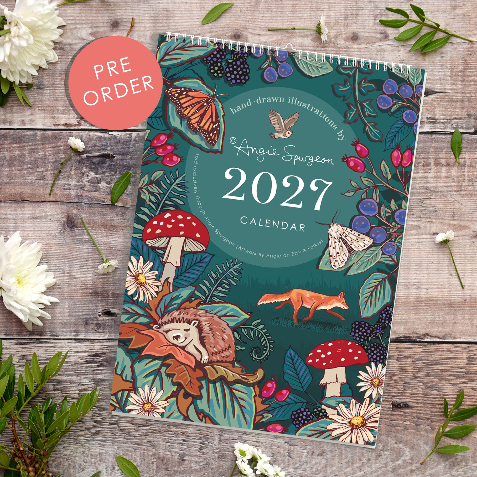 2027 Wall Calendar of Nature and Wildlife