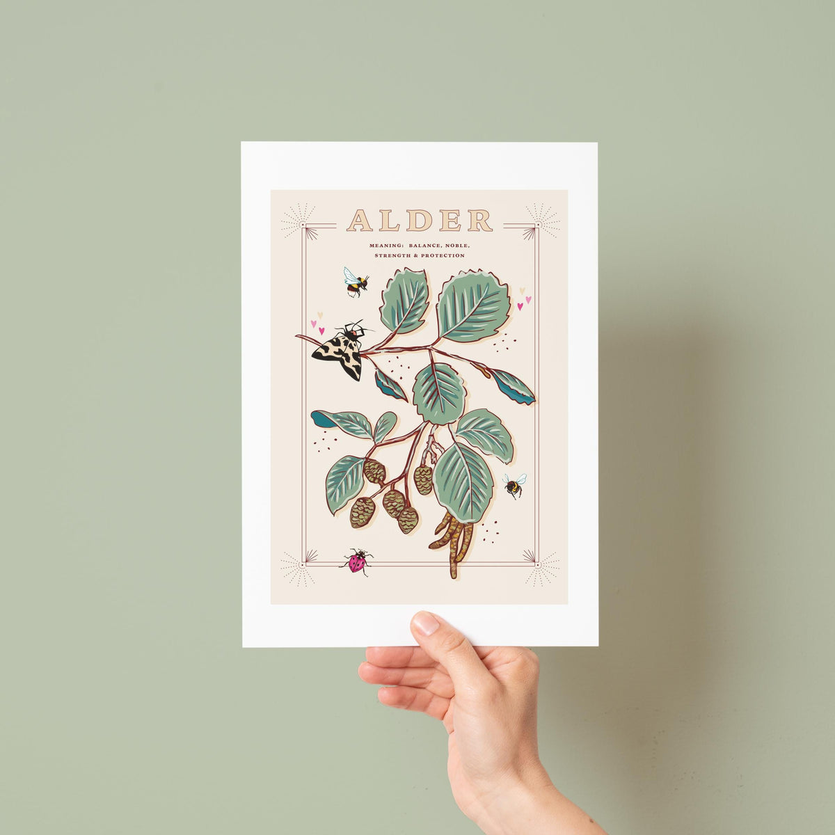 Alder Tree Wall Art Print